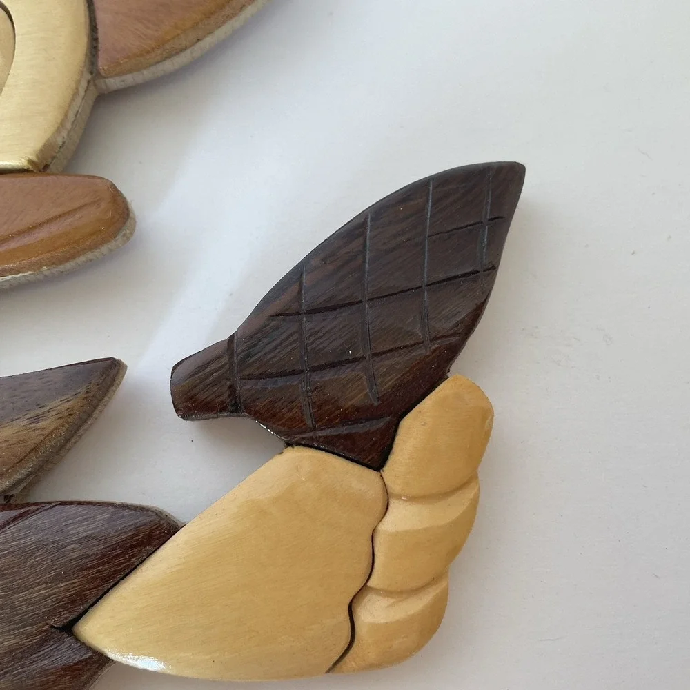 Vtg Donald Duck‎ Intarsia Wood Carving Disney Wall Art